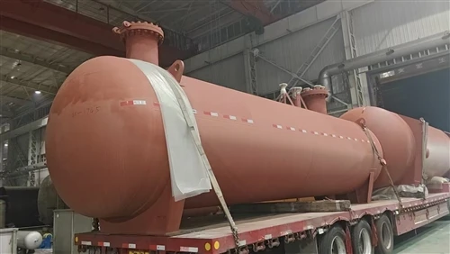 2 つの LPG 貯蔵タンクが正常に積み込まれ、出荷されました